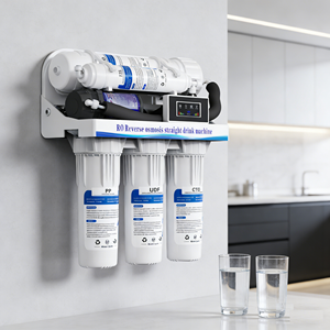 Vente directe usine OEM – Système <span class=keywords><strong>de</strong></span> filtration d'<span class=keywords><strong>eau</strong></span> domestique par osmose inverse (RO) à 5-7 étapes avec membrane RO - Product Image 1