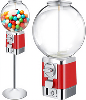 Distributeur automatique de capsules en métal Simgoing, distributeur de bonbons/boules de gomme à commande numérique écologique, distributeur commercial à pièces, SDK 1