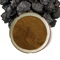 Poudre d'extrait de Prunus Mume noir pur, ingrédient naturel de qualité alimentaire pour boissons et confiseries