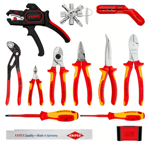 Juego de herramientas Knipex Electro 2 Expansion Set de 14 piezas fabricado en Alemania - Product Image 1