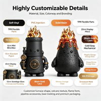 Meiyantoys – Figurine en vinyle de dessin animé au design ODM, jouet artistique personnalisé Lava Guardian, service OEM complet, jouets de collection en PVC et vinyle