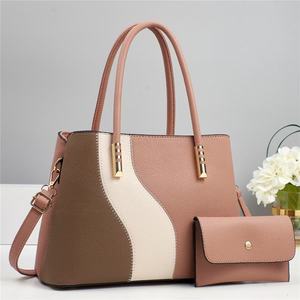 Bolsos de Hombro de Gran Capacidad 2026, Conjunto de 2 Piezas, Bolsos Tote de Lujo para Mujer, Bolsos de Mano de Cuero PU y Bolsos Bandolera de Moda para Mujer - Product Image 1