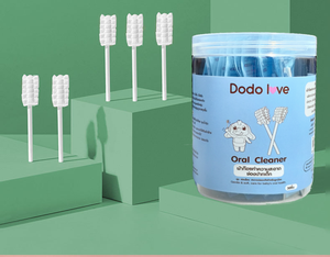 Yenidoğan dil ve sakız temizleme hipoalerjenik için çevre dostu bebek <span class=keywords><strong>Oral</strong></span> swablar diş sopa - Product Image 3