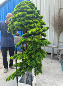 Plantas Artificiales para Recibir Invitados, Pino Decorativo, Nuevo Bonsái de Pino de Estilo Chino, <span class=keywords><strong>2m</strong></span> de Altura, Ecológico, Duradero, Forjado - Product Image 6