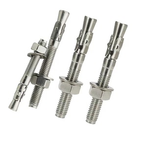 Vente directe usine – Chevilles d'ancrage en acier inoxydable M8 M10 M12 M14 M16 – Prix compétitif pour l'installation de structures en acier extérieures - Product Image 1