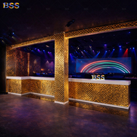 Vente en gros Discothèque Bar Design Or Commercial Restaurant Hall de l'hôtel Spa Narguilé Pub Musique Disco Danse Boîte de nuit Comptoir de bar