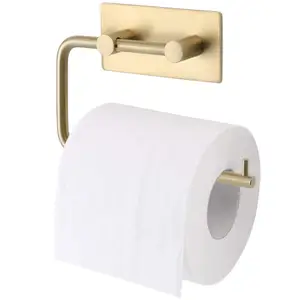 Suporte de papel higiênico para banheiro, suporte de toalha de papel higiênico dourado e colorido