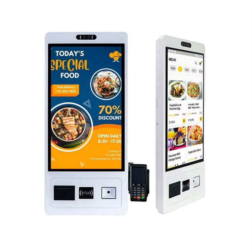 Ordering Kiosk Machine Self Service Ticket Printer Card Reader Payment ...
