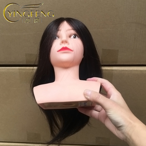 Nuovo Design prodotti per l'allenamento di bellezza parrucca che si trova sulla <span class=keywords><strong>testa</strong></span> della bambola che taglia la <span class=keywords><strong>testa</strong></span> del manichino dei capelli umani fittizi - Product Image 2