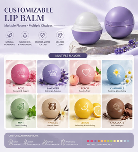 Bálsamo <span class=keywords><strong>Labial</strong></span> Esférico Mini Mate, Marca Privada, Vegano, Hidratante, para Regalo, OEM - Product Image 4