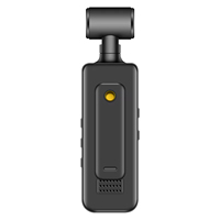 Caméra de Poche Haute Résolution Rotative à 180° Mini Caméra Portable avec Vision Nocturne pour Sports de Plein Air et Voyages