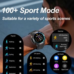 Reloj Inteligente Deportivo para Exteriores SENBONO KC91GPS con Resistencia al Agua de 3ATM, Altitud, Presión de Aire, Brújula y Batería Grande de 530mAh para Hombre - Product Image 2