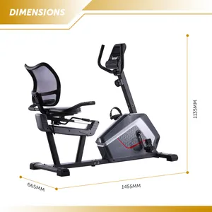 Equipamento de ginástica fitness resistência magnética hmoe use exercício bicicleta