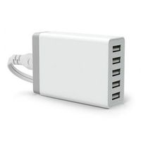 Offre Spéciale – Adaptateur Secteur USB 5V 8A 40W à 5 Ports Multiples, Chargeur Rapide pour Téléphones Mobiles (US/EU/UK/AU) – Bloc d'Alimentation de Bureau