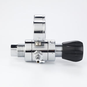 HG12T Latão Cromado Regulador De Pressão De Dióxido De Carbono Argônio Gás Fabricado na <span class=keywords><strong>China</strong></span> com Gauge - Product Image 4