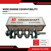 High Quality Forged Steel Crankshaft 13401-75020 for Toyota 2TR 2.7L Prado Hilux 4Runner Fortuner Auto Engine Parts