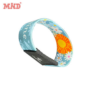 Transferencia de calor <span class=keywords><strong>Nylon</strong></span> NFC Pulsera tejida <span class=keywords><strong>MIFARE</strong></span> DESFire EV3 4K LOGO imprimible RFID NFC Pulsera elástica - Product Image 4