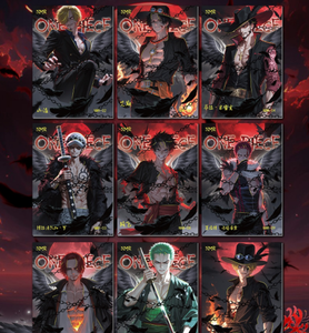 Nouvelles cartes à jouer en papier écologiques One Piece Non Waifu, boîte de booster, 36 boîtes/carton, collection Luffy Zoro Sauron, couleur intégrale - Product Image 3