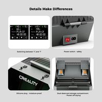 Pengering Filamen 3D Creality Space Pi V2 Plus Baru Garansi 1 Tahun-Pengaturan Satu Tombol untuk Kapasitas Pengeringan Ganda 1.75/2.85mm
