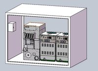 Laundry Station With 2pcs 16kg Washers&22kg Dryer