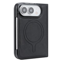 Étui portefeuille magnétique détachable 2-en-1 en cuir PU avec blocage RFID, antichoc et fentes pour cartes pour iPhone Duo