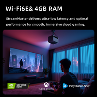 Projecteur Laser Pur Triple Valerion StreamMaster Plus 2 Awol 2000 ANSI Google TV HDR 3D Vidéo 4K