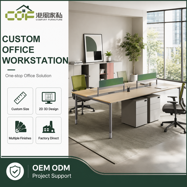 Office Desk Study Table for Adult and Chair Modern Office Workstation Computer Desks Modular Office Workstations
