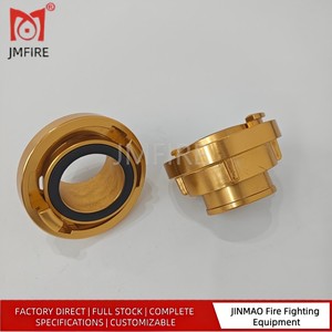 Acoplamiento para Mangueras Contra Incendios JMFire de Aleación de Aluminio y Magnesio Forjado con Bloqueo Interno, Empaquetado en Cartón - Product Image 2