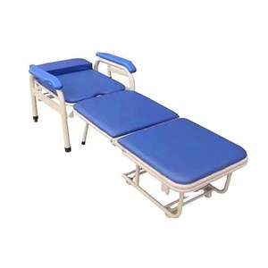 Chaise de repos pliable médicale, <span class=keywords><strong>fauteuil</strong></span> inclinable d'hôpital et <span class=keywords><strong>lit</strong></span> inclinable pour usage hospitalier - Product Image 6