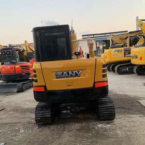 Mini excavatrice d'occasion moteur Kubota de 6 tonnes Petite ensacheuse pour l'agriculture Excavateur hydraulique sur chenilles d'occasion Offre Spéciale - Product Image 2