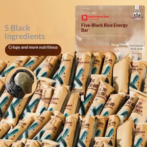 Bastoncini di Riso Nero ai Cinque Gusti 200g, Rotoli di Riso Integrale con Sesamo Rosso in Confezione - Product Image 2