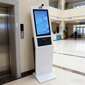 Distributore di biglietti macchina 21.5 pollici Standalone coda di gestione chiosco per il numero di chiamata in banca ospedale del governo - Product Image 4