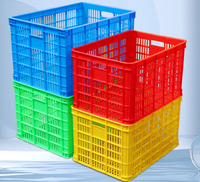 Panier alimentaire, panier de rangement en plastique, panier de manutention, conteneur en plastique, conteneur de rangement pour le transfert et le stockage