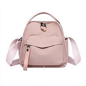 Spacious Nylon Crossbody Shoulder Bag with Multiple Interior <b>Pockets</b> Large Compartment Neat Daily Essentials Storage - Product Image 1