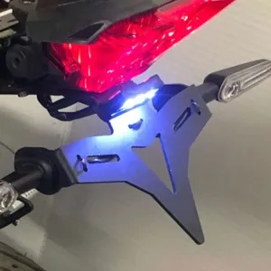 Para Yamaha MT <span class=keywords><strong>07</strong></span> MT07 <span class=keywords><strong>FZ</strong></span>-<span class=keywords><strong>07</strong></span> FZ07 2013-2019 2020 2021 <span class=keywords><strong>2022</strong></span> 2023 2024 Accesorios Eliminador de Guardabarros y Marco de Matrícula para Motocicleta - Product Image 1