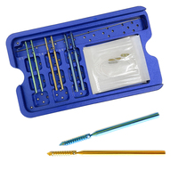 Ancre de suture chirurgicale vis vétérinaire orthopédique titane petit Animal utilisation Suture ancre broche Implants kit de chirurgie vétérinaire