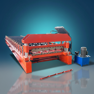 เครื่องขึ้นรูปลอนหลังคาแผ่นเหล็กทรงสี่เหลี่ยมคางหมู IBR - Product Image 1