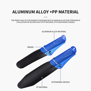 Mountain <strong>Bicycle</strong> Cycle Front Rear <strong>Mudguard</strong> Set Wholesale Universal <strong>Bicycle</strong> <strong>Steel</strong> <strong>Mudguard</strong> - Product Image 6