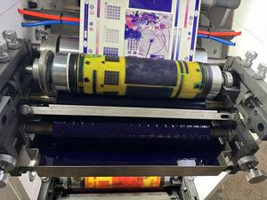 HJRY-320 Small Footprint Easy Operate <strong>2</strong> <strong>Color</strong> Flexo Printing Machine Synchronous Belt Drive OPP PA PE Film Flexo <strong>Printer</strong> Machine - Product Image 2