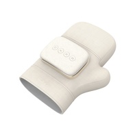 Mini gants de massage des mains électriques sans fil portables compresse chaude à 4 points avec airbag et mini masseur de main chauffant