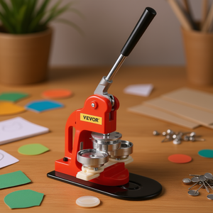 Macchina per badge Vevor da 58 mm, strumento per stampaggio rotondo per artigianato e progetti fai-da-te - Product Image 2
