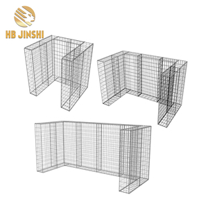 Venta al por mayor barato Galfan recubierto de acero caja de gaviones/jaula agujero cuadrado malla de alambre de hierro para jardín muro de contención y aplicación de piedra - Product Image 5