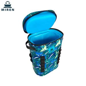 <span class=keywords><strong>Miren</strong></span> Factory 29 latas patrón de mosaicos TPU suave bolsa de refrigeración mantener congelado 3 días Retención de hielo impermeable para Camping Picnic comida - Product Image 2