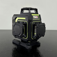 Pocket Mini 16 lignes 4D niveau Laser quatre plans auto-nivellement et alignement ligne croisée lumière verte Nivel Laser