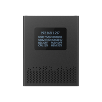 Codificador UVC a IP, Decodificador de Transmisión de Video HD a IP USB3.0, Decodificador de Cámara IP HD Compatible con HTTP RTSP RTMP UDP HLS