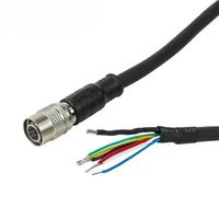 Sensor Jaringan Kamera Industri Pemicu Sensor Konektor M12 Tahan Air Kabel Ethernet 10-Gigabit Fleksibel Tinggi untuk Rantai Tarik