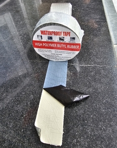 Cinta selladora autoadhesiva de caucho butílico de 1mm, 1,2mm, 1,5mm, membrana impermeable para relleno de huecos - Product Image 3