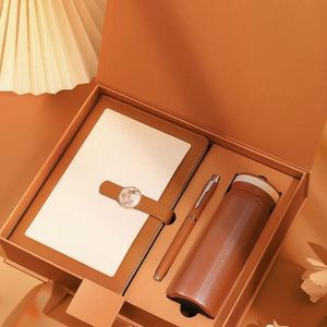 Wholesale Promotional Luxury Business Gifts Items <b>Notebook</b> Pen Vacuum CupSet Personalized Custom Logo Corporate Gift <b>Set</b> - Product Image 5