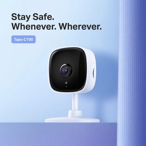 Caméra réseau TP-LINK <span class=keywords><strong>Tapo</strong></span> C100 C110 TC60 1080p HD Surveillance sans fil avec vision nocturne et antivol - Product Image 1