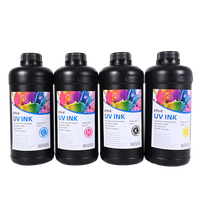 Encre UV compatible Ricoh 1000 ml, séchage rapide, anti-colmatage, couleurs vives, fluidité stable, impression numérique, vente en gros usine